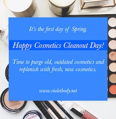 Happy Cosmetics Cleanout Day!
